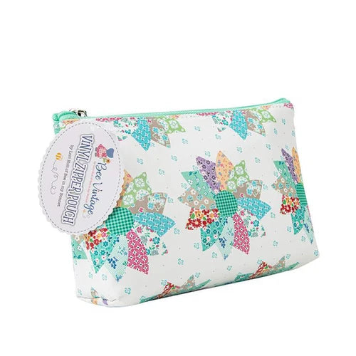 Lori Holt - Bee Vintage Vinyl Zipper Pouch
