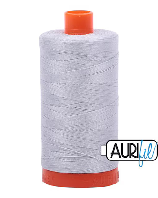 Aurifil Thread - Cotton Thread-50Wt - Silver