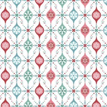 Poppie Cotton - Frost & Flurry - Merry Berries White