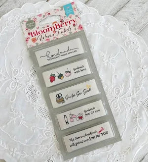Riley Blake - BloomBerry Woven Labels by Minki Kim