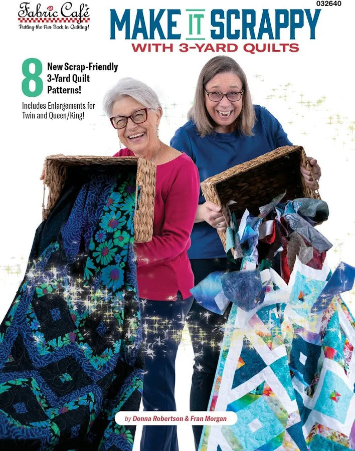 Fabric Cafe - Make it Scrappy 3 yard quilts