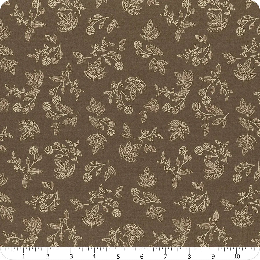 Riley Blake - Shades of Autumn - Brown Floral