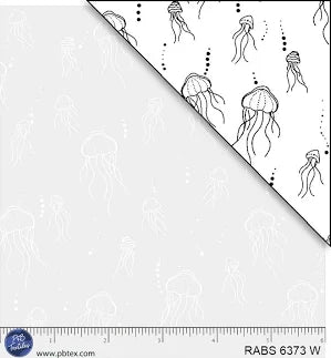 P&B Textiles - Ramblings by the Sea - Jelly Fish