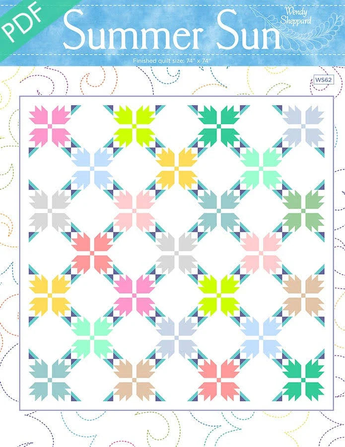 Summer Sun Pattern by Wendy Sheppard